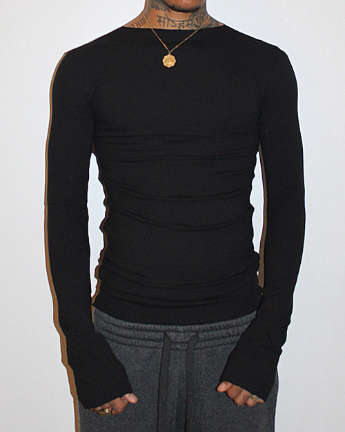 Ring Blanket Top [Black]