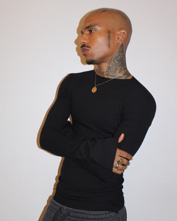 Ring Blanket Top [Black]