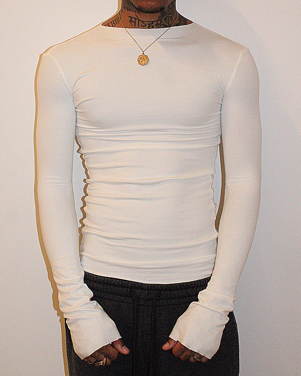 Ring Blanket Top [White]